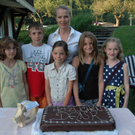 Kuchenverkauf in Braz