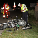 Rankweil - Motorradlenker übersieht Kreisverkehr