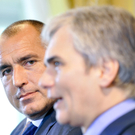 Borissow bei Faymann in Wien