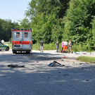 Bilder vom Unfall auf der B20