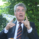 Festspielfrühstück mit Bundespraesident Fischer im Hotel Schwärzler in Bregenz