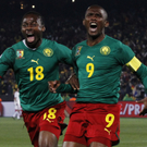 Fußballstar Samuel Eto\'o bei der WM 2010