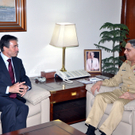 NATO Generalsekretär Anders Fogh Rasmussen in Islamabad
