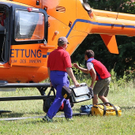 Pics der Hubschrauberbergung