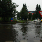 Überschwemmungen in Vorarlberg: Lochau unter Wasser