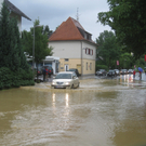 Lochau Hochwasser Ortszentrum