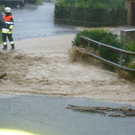 Überschwemmungen in Lochau, 27. Juli 2010