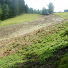 Hochwasser in Vorarlberg: Hangrutschung in Sulzberg Langstein 