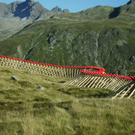 great barrier auf der Bielerhöhe