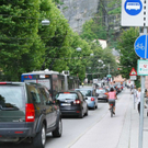 Blechlawine durch Salzburg
