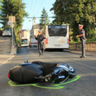 Bilder vom Mopedunfall