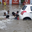 Jahrhunderthochwasser in Indien 