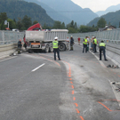Frontalcrash auf A10: Bilder der Bergung 