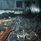 Brand in KZ-Gedenkstätte Majdanek in Polen