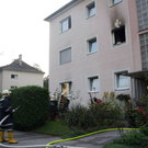 Küchenbrand in Wals: Bilder der Löscharbeiten