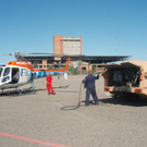 Wucher Helicopter in Kazachstan bei der Silkway Rallye