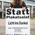 Gsiberger putzen vor dem Landhaus