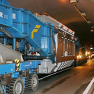 Bilder vom 220 Tonnen Transport