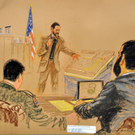 Bilder des Gerichtszeichners vom Prozess gegen Omar Khadr