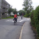 Fahrbahnerhöhung Erlosenstraße