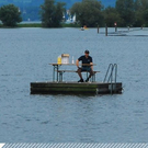 Zillenboot-Rennen in Hard