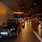 Bilder vom Tunnelunfall