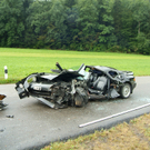 Flawil: Zwei Verletzte bei Frontalkollision