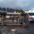 Pkw-Lenker bei Schleuderunfall auf der A14 verletzt