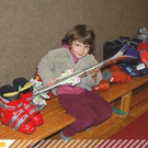 Schnäppchenjagd im Polysaal in Gantschier