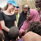 Schauspielerin Angelina Jolie besucht Refugee Camp in Kenia