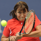 Tennisspielerin Yvonne Meusburger