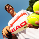 Tennisspieler Martin Fischer