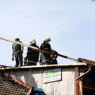Dachstuhlbrand in Kuchl
