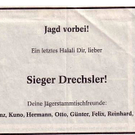 Kuriose Todesanzeigen