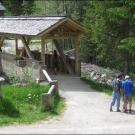 neue Holzbrücke - eine Schülerarbeit der HTL Rankweil von 2006