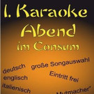 Karaoke-Abend im CONSUM in Göfis