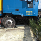 Lkw-Bergung auf A8