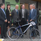 Grillfest zum Radfahr-Weltrekord