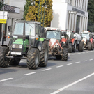 Milchbauern protestieren in Salzburg