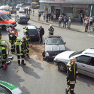Lindau: Geisterfahrt im Kreisverkehr