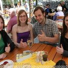 Gemütliche Stimmung: Bockbierparty im Gasthaus Löwen in Nofels