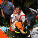 Busunfall auf den Philippinen