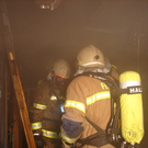 Bilder der Feuerwehr Hallein