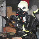 Brand in der Kirche St. Martin