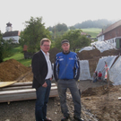 Rege Bautätigkeit in Eichenberg