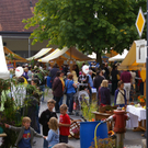 Göfner Dorfmarkt  im Herbst 2009