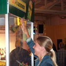 dotcom-Stand auf der Messe