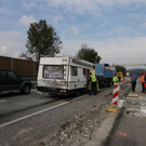 Bilder vom Unfallort auf der A10