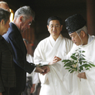Präsident Fischer in Japan
