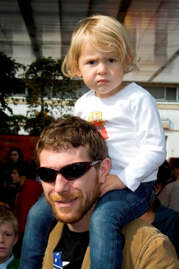 Papareiten Mathilda mit Papa Christoph Hagspiel.JPG
